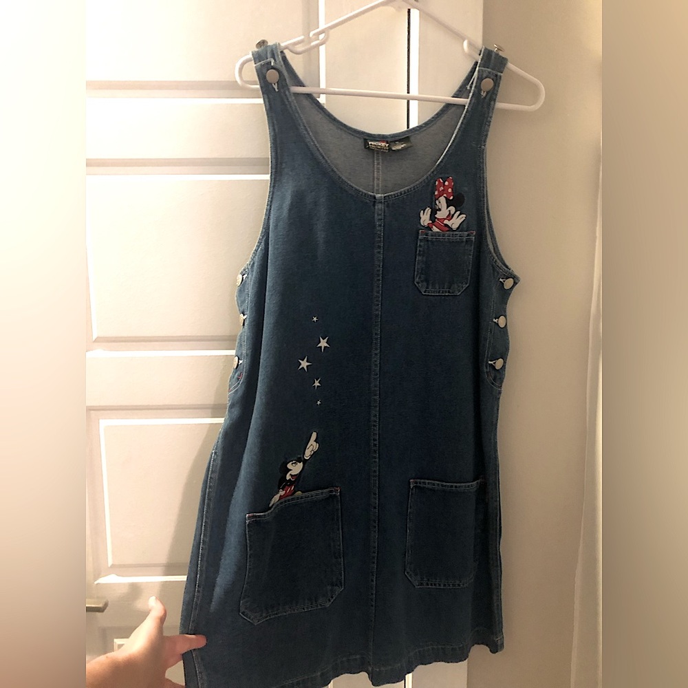 Vintage Denim Disney Dress Women